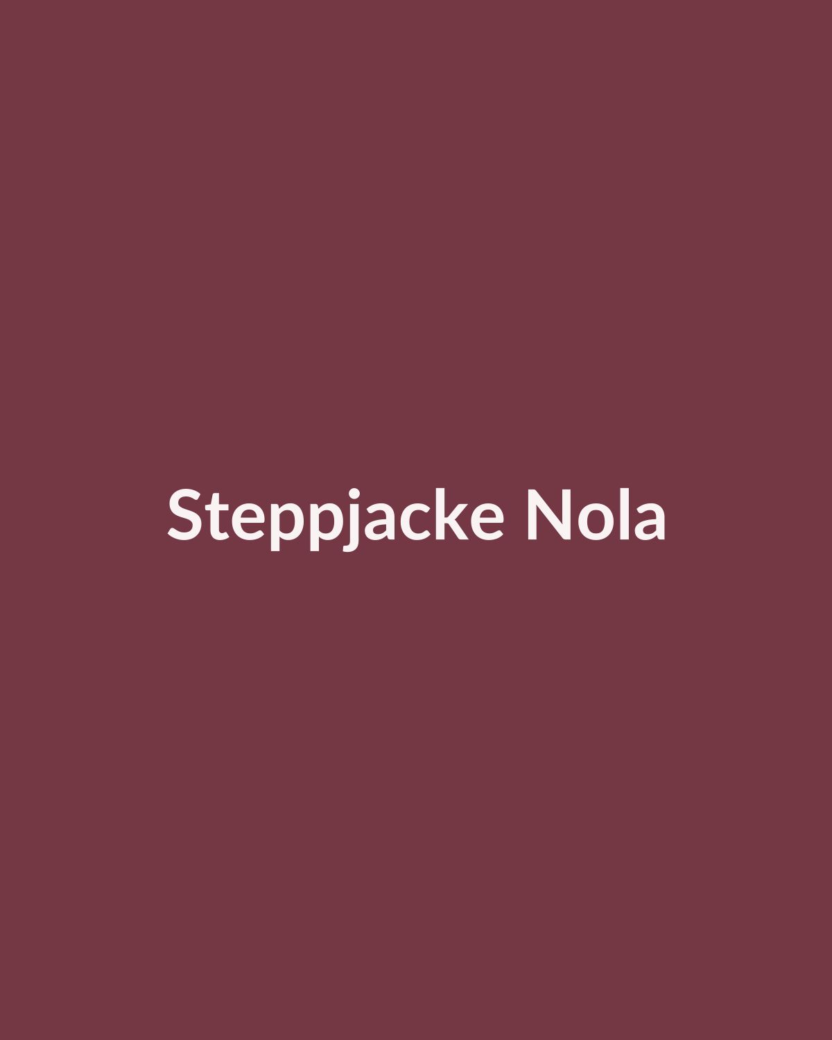Steppjacke Nola in Bordeaux